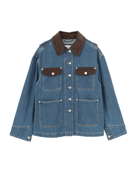 【3.1 Phillip Lim/スリーワンフィリップリム】Denim Ranch Jacket  詳細画像 インディゴ 1