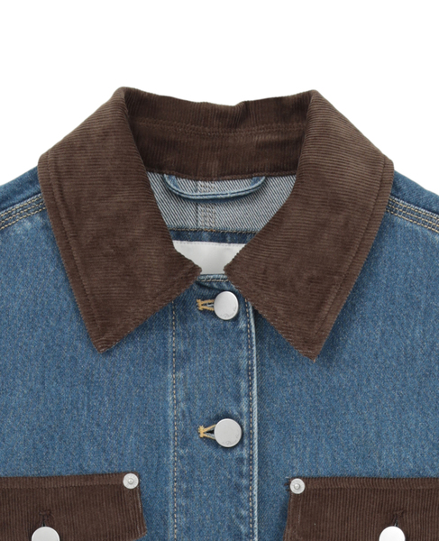 【3.1 Phillip Lim/スリーワンフィリップリム】Denim Ranch Jacket  詳細画像 インディゴ 3