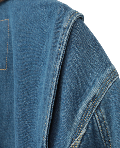 【3.1 Phillip Lim/スリーワンフィリップリム】Denim Ranch Jacket  詳細画像 インディゴ 5
