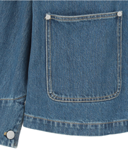 【3.1 Phillip Lim/スリーワンフィリップリム】Denim Ranch Jacket  詳細画像 インディゴ 7