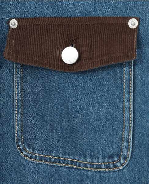 【3.1 Phillip Lim/スリーワンフィリップリム】Denim Ranch Jacket  詳細画像 インディゴ 8