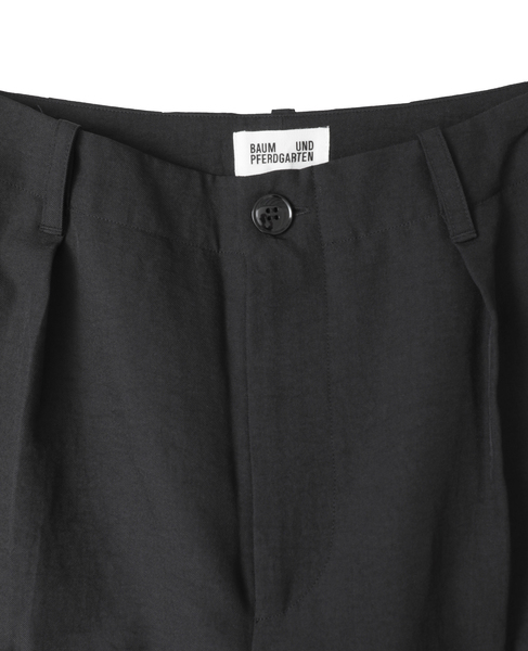 【BAUM UND PFERDGARTEN/バウムウンドヘルガーテン】NERIA TROUSERS 詳細画像 ブラック 3