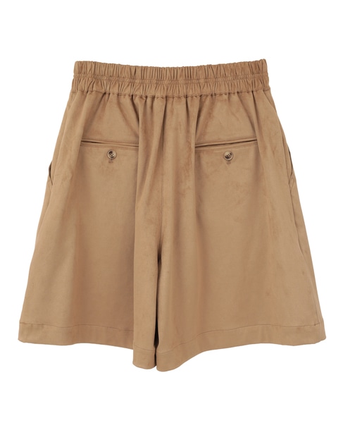 【URBAN CODE/アーバンコード】フェイクスウェードショートパンツ 詳細画像 ベージュ 2