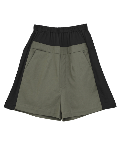 【LUTZ HUELLE/ルッツヒュエル】Low Shorts 詳細画像 カーキ 1