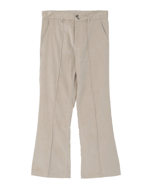 【NOMARHYTHM TEXTILE/ノーマリズムテキスタイル】BOOTS CUT TROUSERS 詳細画像 ベージュ 1