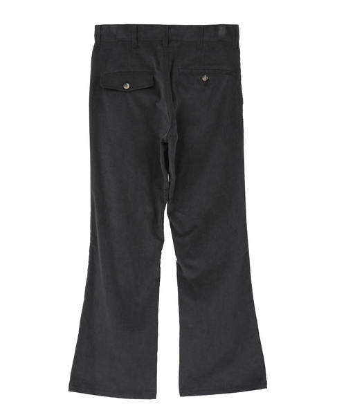 【NOMARHYTHM TEXTILE/ノーマリズムテキスタイル】BOOTS CUT TROUSERS 詳細画像 ブラック 2