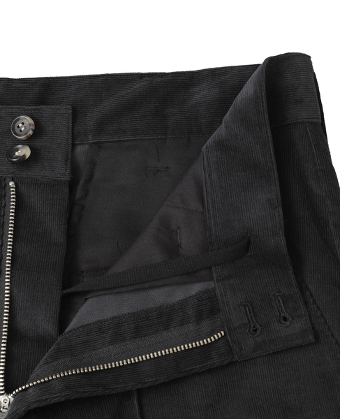【NOMARHYTHM TEXTILE/ノーマリズムテキスタイル】BOOTS CUT TROUSERS 詳細画像 ブラック 6