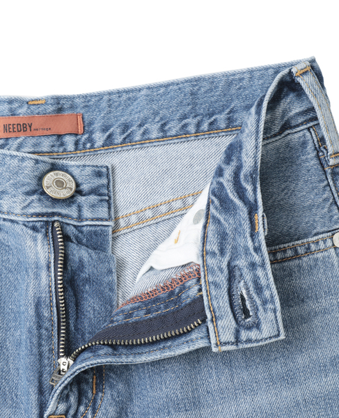 【NEEDBY heritage/ニードバイヘリテージ】MEIデニムパンツ 詳細画像 ブルー 5