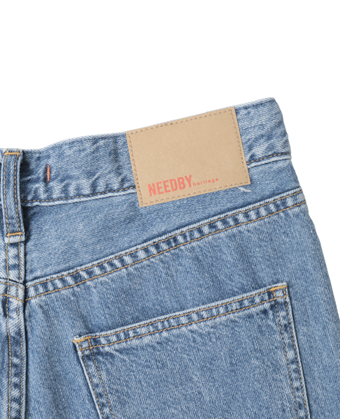 【NEEDBY heritage/ニードバイヘリテージ】MEIデニムパンツ 詳細画像 ブルー 8