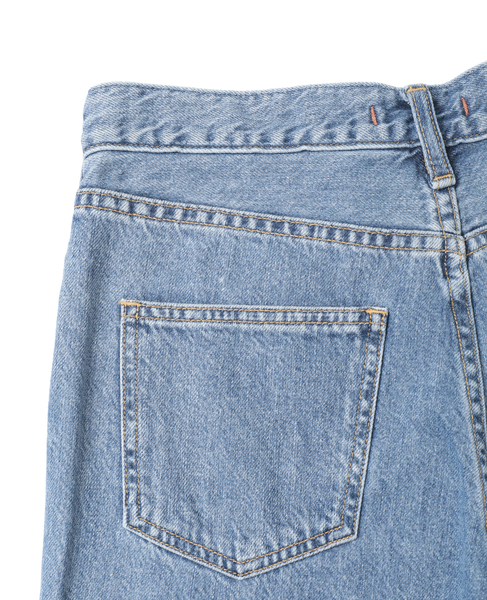 【NEEDBY heritage/ニードバイヘリテージ】MEIデニムパンツ 詳細画像 ブルー 9