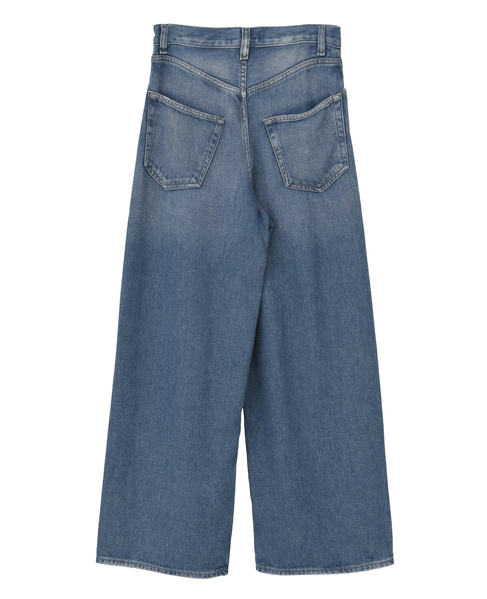 【AGOLDE/エーゴールドイー】Rounded Baggy Jean 詳細画像 インディゴブルー 2