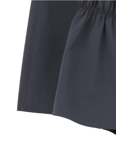 【3.1 Phillip Lim/スリーワンフィリップリム】Ripstop Asymmetric Skirt with Ruching 詳細画像 ネイビー 4