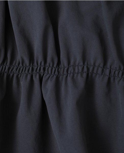 【3.1 Phillip Lim/スリーワンフィリップリム】Ripstop Asymmetric Skirt with Ruching 詳細画像 ネイビー 8