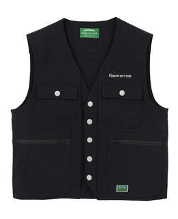 【GREEN BUTTER/グリーンバター】Cotton PoketVestnavy