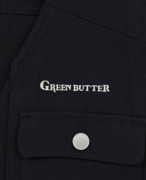 【GREEN BUTTER/グリーンバター】Cotton PoketVestnavy 詳細画像 ネイビー 10