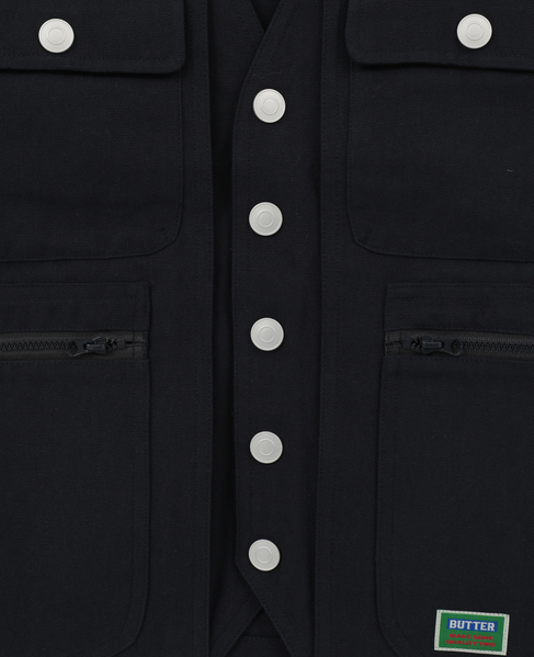 【GREEN BUTTER/グリーンバター】Cotton PoketVestnavy 詳細画像 ネイビー 12