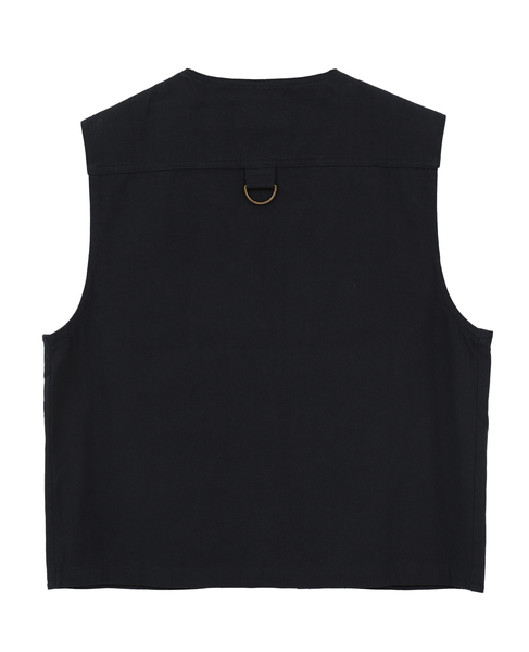 【GREEN BUTTER/グリーンバター】Cotton PoketVestnavy 詳細画像 ネイビー 2