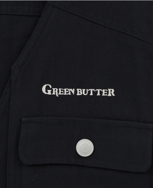 【GREEN BUTTER/グリーンバター】Cotton PoketVestnavy 詳細画像 ネイビー 6