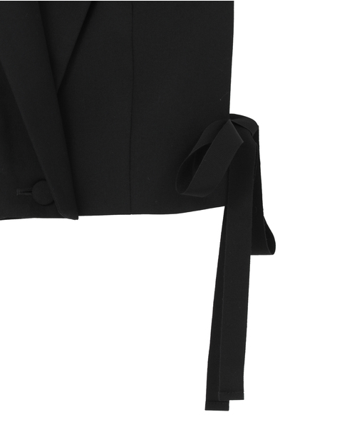 【LUTZ HUELLE/ルッツヒュエル】Black Section Vest 詳細画像 ブラック 5