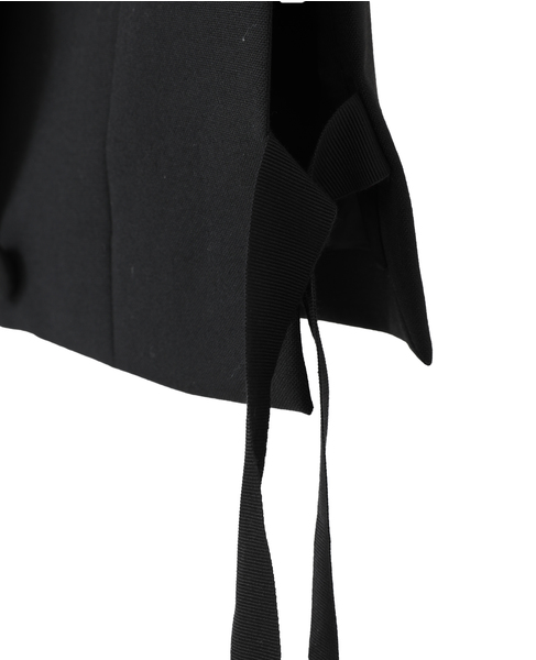 【LUTZ HUELLE/ルッツヒュエル】Black Section Vest 詳細画像 ブラック 6