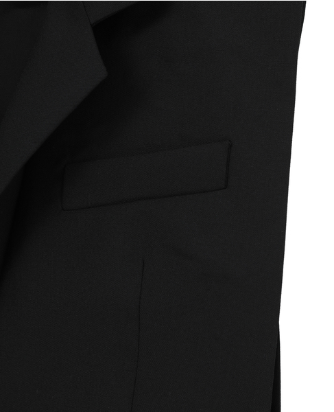 【LUTZ HUELLE/ルッツヒュエル】Black Section Vest 詳細画像 ブラック 7