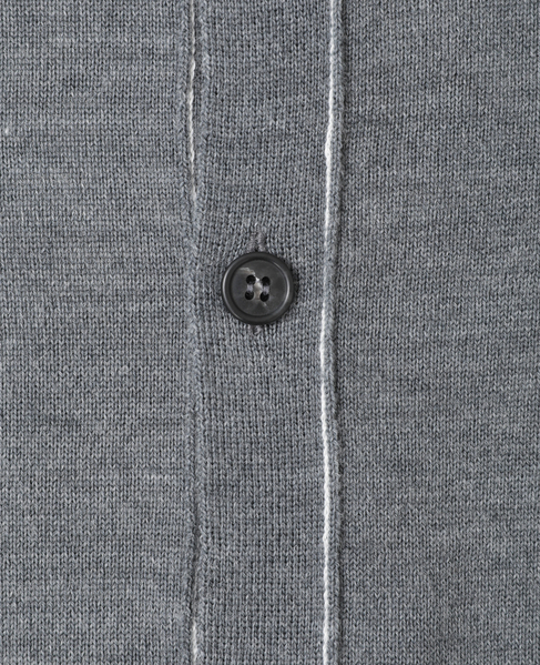 【MM⑥/エムエムシックス】button-front wool-blend knit cardigan 詳細画像 グレー 6