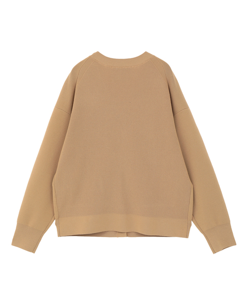 【3.1 Phillip Lim/スリーワンフィリップリム】Beaded Embellishment V-Neck Cardigan 詳細画像 ベージュ 2