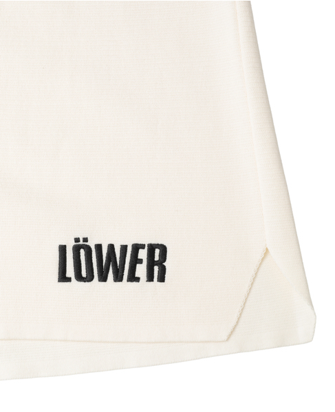 【LOWER/ローヴァー】18G MILAN RIBS GYM PANTS 詳細画像 アイボリー 5