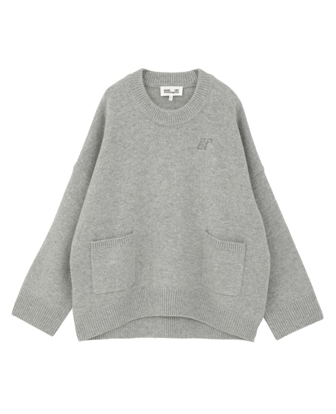 【BAUM UND PFERDGARTEN/バウムウンドヘルガーテン】CRISTEL SWEATER 詳細画像 グレー 1