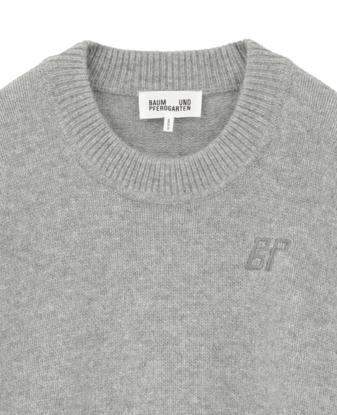 【BAUM UND PFERDGARTEN/バウムウンドヘルガーテン】CRISTEL SWEATER 詳細画像 グレー 3