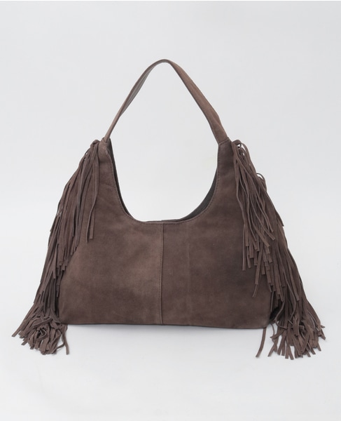 【DEPECHE./デペッシュ】フリンジショルダーバッグ 詳細画像 ブラウン 1