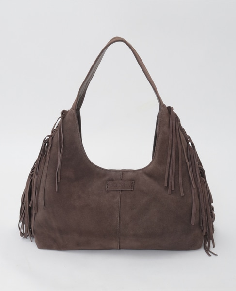 【DEPECHE./デペッシュ】フリンジショルダーバッグ 詳細画像 ブラウン 3