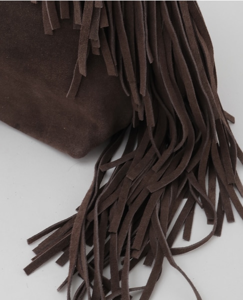 【DEPECHE./デペッシュ】フリンジショルダーバッグ 詳細画像 ブラウン 7