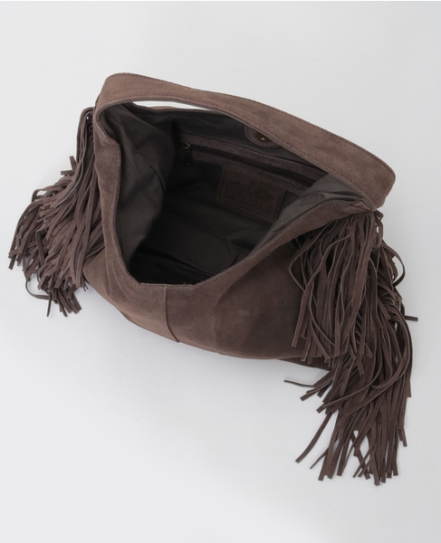 【DEPECHE./デペッシュ】フリンジショルダーバッグ 詳細画像 ブラウン 8