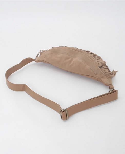 【DEPECHE./デペッシュ】フリンジワンショルダーバッグ 詳細画像 ベージュ 3