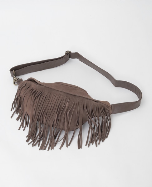【DEPECHE./デペッシュ】フリンジワンショルダーバッグ 詳細画像 ブラウン 1