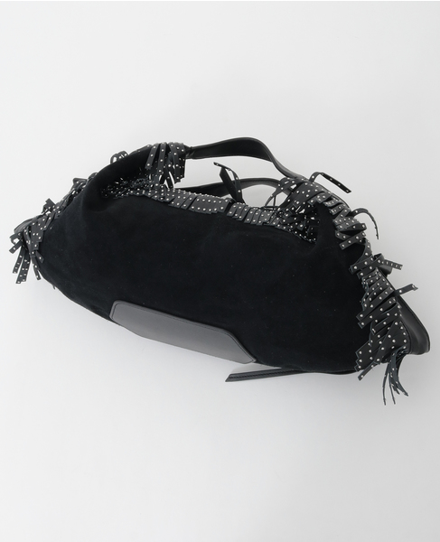 【3.1 Phillip Lim/スリーワンフィリップリム】Suede Fringe Luna 詳細画像 ブラック 4