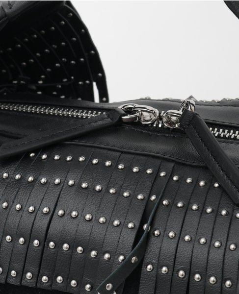【3.1 Phillip Lim/スリーワンフィリップリム】Suede Fringe Luna 詳細画像 ブラック 5