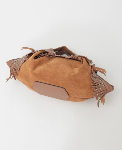 【3.1 Phillip Lim/スリーワンフィリップリム】Suede Fringe Mini Luna 詳細画像 キャメル 4