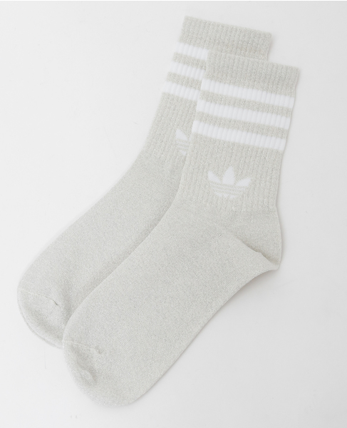 【adidas Originals/アディダスオリジナルス】STRIPES GLITTER CREW SOCKS 2 PAIRS 詳細画像 その他 2