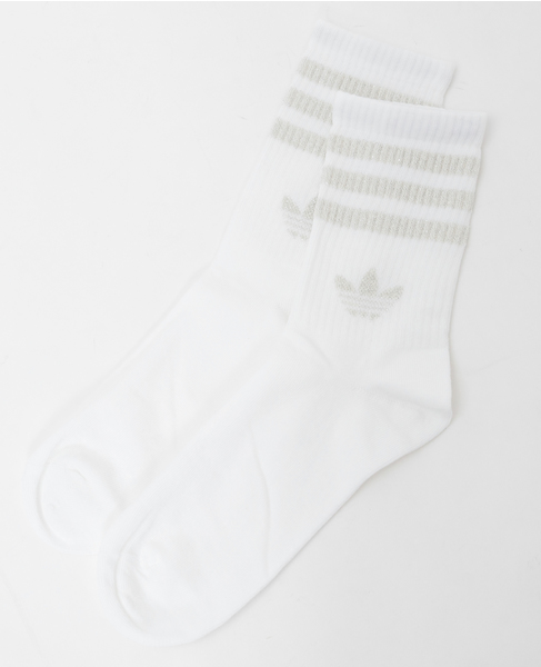 【adidas Originals/アディダスオリジナルス】STRIPES GLITTER CREW SOCKS 2 PAIRS 詳細画像 その他 6