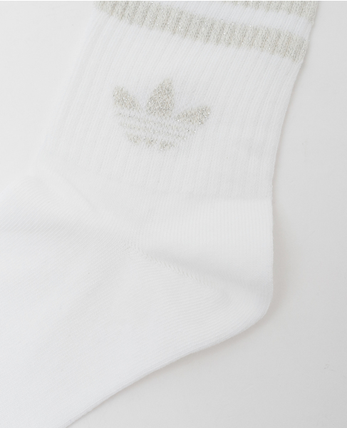 【adidas Originals/アディダスオリジナルス】STRIPES GLITTER CREW SOCKS 2 PAIRS 詳細画像 その他 7