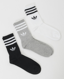 【adidas Originals/アディダスオリジナルス】adidas 3-STRIPES CREW SOCKS 3 PAIRS