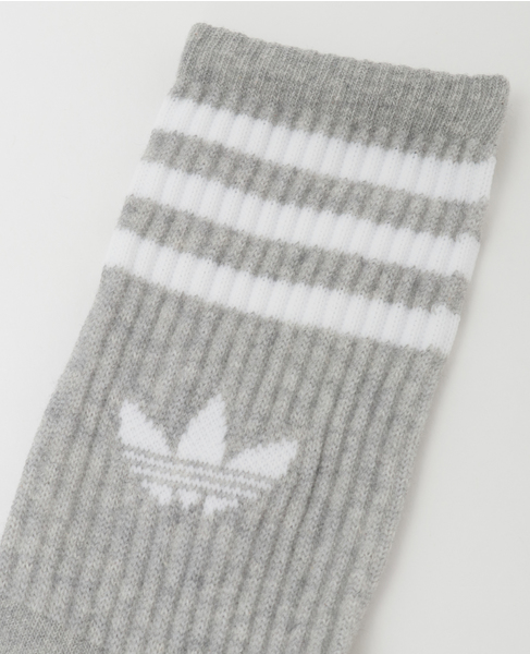 【adidas Originals/アディダスオリジナルス】adidas 3-STRIPES CREW SOCKS 3 PAIRS 詳細画像 マルチ 3