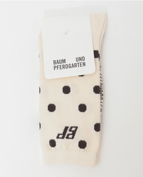 【BAUM UND PFERDGARTEN/バウムウンドヘルガーテン】LING SOCKS 詳細画像 アイボリー 1