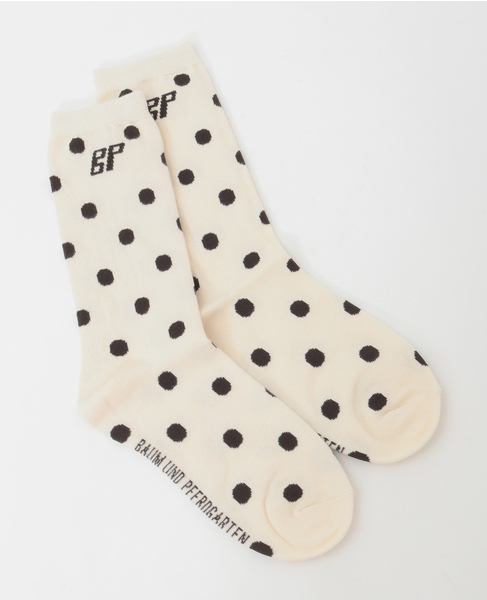 【BAUM UND PFERDGARTEN/バウムウンドヘルガーテン】LING SOCKS 詳細画像 アイボリー 2
