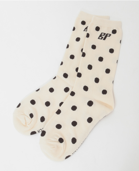 【BAUM UND PFERDGARTEN/バウムウンドヘルガーテン】LING SOCKS 詳細画像 アイボリー 3