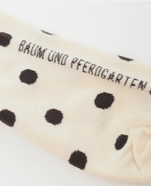 【BAUM UND PFERDGARTEN/バウムウンドヘルガーテン】LING SOCKS 詳細画像 アイボリー 7