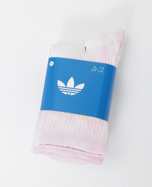 【adidas Originals/アディダスオリジナルス】タイダイ クルーソックス 3足組 詳細画像 マルチ 11