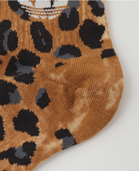 【adidas Originals/アディダスオリジナルス】adidas LEOPARD CREW SOCKS 2 PAIRS 詳細画像 レオパード柄 4